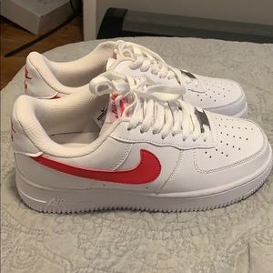 red and white air force 1